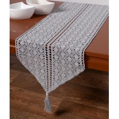 Πλεκτή τραβέρσα c210 (32cm x 160cm) γκρί 5206978155826 SilkFashion |  Τραβέρσες  στο espiti