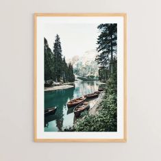 Πίνακας Lake pakoworld με ψηφιακή εκτύπωση και πλαίσιο 33x1.5x48εκ |  Πίνακες στο espiti