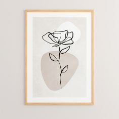 Πίνακας Bevo pakoworld με ψηφιακή εκτύπωση και πλαίσιο 33x1.5x48εκ |  Πίνακες στο espiti