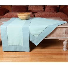 τραβέρσα (45cmx 170cm)  bg17 σιέλ/τυρκουάζ 6978000001547 SilkFashion |  Τραπεζομάντηλα στο espiti