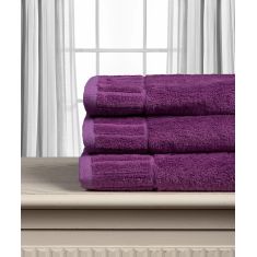 Βαμβακερή πετσέτα ΜΕΛΩΔΙΑ 600gsm (40cm x 60cm) Purple 5206978163937 SilkFashion |  Σετ Πετσέτες στο espiti
