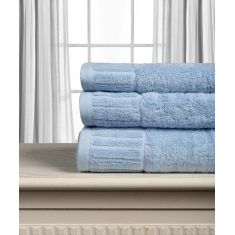 Βαμβακερή πετσέτα ΜΕΛΩΔΙΑ 600gsm (75cm x 150cm) sky blue 5206978164071 SilkFashion |  Σετ Πετσέτες στο espiti