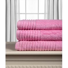 Βαμβακερή πετσέτα ΕΡΑΤΩ 600gsm (75cm x 150cm) Pink 5206978164415 SilkFashion |  Σετ Πετσέτες στο espiti