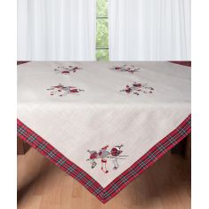 χριστουγεννιάτικο τραπεζοκαρέ ( 140cm x 140cm) 4095 5206978164927 SilkFashion |  Χριστουγεννιάτικα Τραπεζομάντηλα  στο espiti