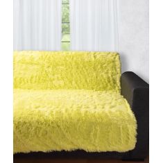 Διακοσμητικό μαλλιαρό ριχτάρι 5336 (145cm x 195cm) Lime 5206978075216 SilkFashion |  Ριχτάρια στο espiti