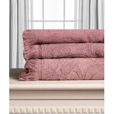 Βαμβακερή ζακάρ πετσέτα ALICIA 520gsm (50cm x 100cm) ανοιχτό καφέ  5206978165771 SilkFashion |  Σετ Πετσέτες στο espiti