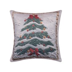 ΣΤΑΜΠΩΤΗ ΧΡΙΣΤΟΥΓΕΝΝΙΑΤΙΚΗ ΜΑΞΙΛΑΡΟΘΗΚΗ (45cm x 45cm) ks2026-10 5206978122798 SilkFashion |  Χριστουγεννιάτικα Μαξιλάρια στο espiti