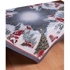 καρέ (100cm x 100cm) LAPONIA 5206978017858 SilkFashion |  Χριστουγεννιάτικα Τραπεζομάντηλα  στο espiti