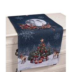 τραβέρσα (47cm x 140cm) BLUE MOON 5206978169854 Array |  Χριστουγεννιάτικα Τραπεζομάντηλα  στο espiti