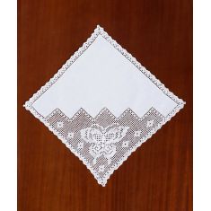 Πετσετάκια γωνίες 12 τεμάχια (33cm x 33cm) 3445 6978000001932 SilkFashion |  Τραβέρσες  στο espiti