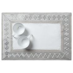 Σουπλά 17056 (35cm x 50cm) γκρί 6978000003190 SilkFashion |  Σουπλά στο espiti