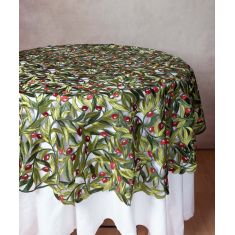 Ροτόντα 2352 (85cm) κόκκινη ελιά 5206978032455 SilkFashion |  Τραπεζομάντηλα στο espiti