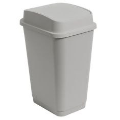 HOMELY ΚΑΔΟΣ ΑΠΟΡΡΙΜΑΤΩΝ FLIPTOP 2 50lt ΓΚΡΙ - 02-49238 Estia |  Εργαλεία Κουζίνας - Αξεσουάρ στο espiti