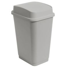 HOMELY ΚΑΔΟΣ ΑΠΟΡΡΙΜΑΤΩΝ FLIPTOP 2 50lt ΓΚΡΙ - 02-49238 Estia |  Εργαλεία Κουζίνας - Αξεσουάρ στο espiti
