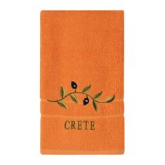 Πετσέτα Σώματος ( 70cm x 140cm ) Πορτοκαλί με κλαδί ΚΡΗΤΗ 5206978160066 SilkFashion |  Πετσέτες Κουζίνας στο espiti