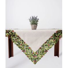 Καρέ 2353 (85cm x 85cm) κόκκινη ελιά 5206978016844 SilkFashion |  Τραπεζομάντηλα στο espiti