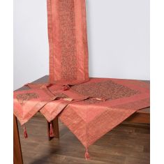 Σετ 4 τεμαχίων (100cm x 100cm, 40cm x 130cm, 2x40cm x 40cm) Άρτεμις Ροδί 5206978105937 SilkFashion |  Καρέ στο espiti