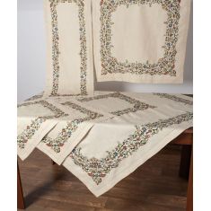 Σετ 5 τεμαχίων (80cm x 80cm, 45cm x 110cm, 130cm x 130cm, 2x60cm x 60cm) 517 5206978106040 SilkFashion |  Καρέ στο espiti