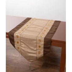Τραβέρσα (50cm x 100cm) 612 ΧΝ-03 Μπεζ 5206978161803 SilkFashion |  Τραπεζομάντηλα στο espiti