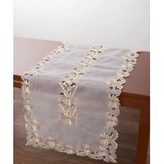 Τραβέρσα (50cm x 190cm) NG-32 Μπεζ 5206978161988 SilkFashion |  Τραπεζομάντηλα στο espiti