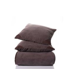 ΜΑΞΙΛΑΡΟΘΗΚΗ  1715 (45cm x 45cm) chocolate 6978000000017 SilkFashion |  Μαξιλάρια διακοσμητικά στο espiti