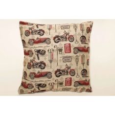 ΜΑΞΙΛΑΡΟΘΗΚΗ (45cm x 45cm)  CARS AND BIKES  6978000000498 SilkFashion |  Μαξιλάρια διακοσμητικά στο espiti