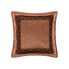 ΜΑΞΙΛΑΡΟΘΗΚΗ (45cm x 45cm)  μπουρλέ καφέ 6978000000656 SilkFashion |  Μαξιλάρια διακοσμητικά στο espiti