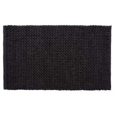 ΠΑΤΑΚΙΑ αλυσίδα (60cm x 100cm) ανθρακί 5206978154041 SilkFashion |  Πατάκια Μπάνιου στο espiti