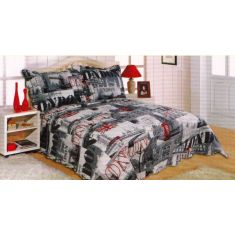 ΚΟΥΒΕΡΛΙ σετ (220cm x 240cm + 2 x 50cm x 70cm) W64766 6978000000796 SilkFashion |  Κουβερλί Υπέρδιπλα στο espiti