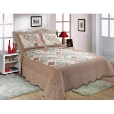 ΚΟΥΒΕΡΛΙ  σετ (160cm x 220cm + 1 x 50cm x 70cm) LT1486 6978000000813 SilkFashion |  Κουβερλί Υπέρδιπλα στο espiti