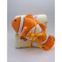 ΒΕΒΕ FLANNEL ΚΟΥΒΕΡΤΑΚΙ (120cm x 190cm) clownfish 6978000000960 Array |  Βρεφικά Διάφορα στο espiti