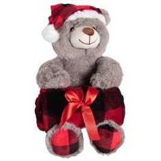 ΒΕΒΕ FLANNEL ΚΟΥΒΕΡΤΑΚΙ (80cm x 120cm) χριστουγεννιάτικο αρκουδάκι 6978000000971 SilkFashion |  Βρεφικά Διάφορα στο espiti