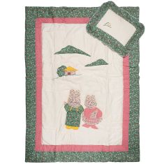 bebe κουβερτάκι (90cm x 125cm + 35cm x 25cm) 594207 6978000000989 SilkFashion |  Βρεφικά Παπλώματα στο espiti