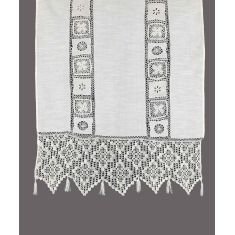 κουρτίνα 426 (200cm x 270cm) λευκό με τιράντες 6978000001129 SilkFashion |  Ετοιμες κουρτίνες με σχέδιο στο espiti