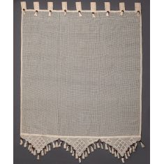 κουρτίνα 2003/1 (130cm x 240cm) ecru με τιράντα 6978000001241 SilkFashion |  Ετοιμες κουρτίνες με σχέδιο στο espiti