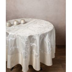 Σατέν Ροτόντα (150cm rd) 6271 Ivory 5206978032530 SilkFashion |  Τραπεζομάντηλα στο espiti
