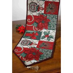 χριστουγεννιάτικη τραβέρσα (35cm x 170cm ) 9001 6978000001376 SilkFashion |  Χριστουγεννιάτικα Τραπεζομάντηλα  στο espiti