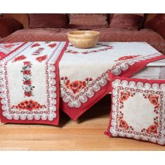 καρέ (90cm x 90cm) 14250 6978000001498 SilkFashion |  Τραπεζομάντηλα στο espiti