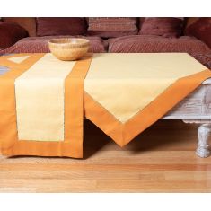 τραβέρσα (45cmx 170cm)  bg17 πορτοκαλί/κίτρινο 6978000001519 SilkFashion |  Τραπεζομάντηλα στο espiti