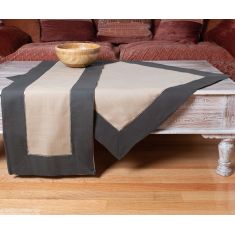 ροτόντα (180cm rd)  bg17 καφέ/μπέζ 6978000001539 SilkFashion |  Τραπεζομάντηλα στο espiti