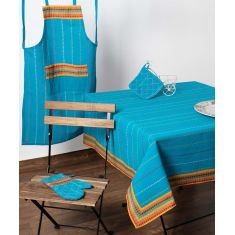 τραπεζομάντηλα (140cm x 180cm) moda ριγέ σιέλ 6978000001773 SilkFashion |  Τραπεζομάντηλα στο espiti