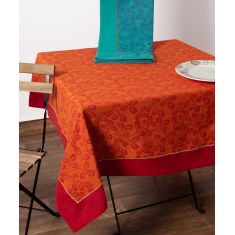 τραπεζοκαρέ ( 140cm x 140cm) 11362 πράσινο 6978000001790 SilkFashion |  Τραπεζομάντηλα στο espiti