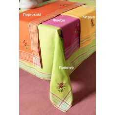 τραπεζομάντηλα ( 140cm x 180cm) wky-l φούξια 6978000001990 SilkFashion |  Τραπεζομάντηλα στο espiti