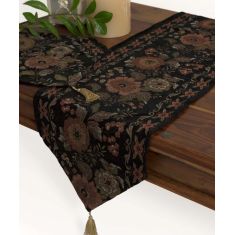 Σετ 3 τεμαχίων (33cm x 170cm 2x33cm x 45cm) xm09 μαύρο 6978000002189 SilkFashion |  Τραπεζομάντηλα στο espiti