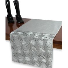 τραπεζοκαρέ  (140cm X 140cm)  1018 γκρι 6978000002208 SilkFashion |  Τραπεζομάντηλα στο espiti