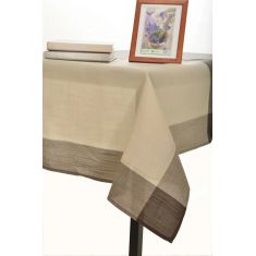 τραπεζομάντηλα nx031 (160cm x 250cm) γκρί καφέ γωνία 6978000002402 SilkFashion |  Τραπεζομάντηλα στο espiti