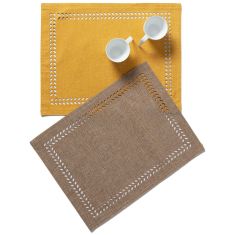 σουπλά bg18 (35cm x 45cm) κίτρινο/άμμου 5206978154195 SilkFashion |  Τραπεζομάντηλα στο espiti