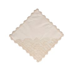 Πετσετάκια γωνίες 12 τεμάχια (33cm x 33cm) 7023 μπέζ 6978000002917 SilkFashion |  Τραβέρσες  στο espiti