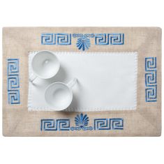 Σουπλά WH19-010 (35cm x 50cm) σιέλ 6978000003215 SilkFashion |  Σουπλά στο espiti