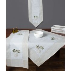 Τραπεζομάντηλο N1 (135cm x 175cm) oval ivory 6978000003709 SilkFashion |  Τραπεζομάντηλα στο espiti